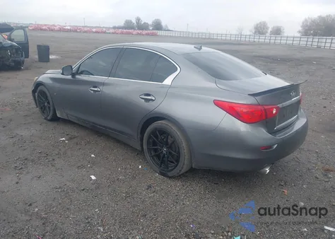 2014 Infiniti Q50 Premium from USA, damaged, VIN JN1BV7AP8EM685219